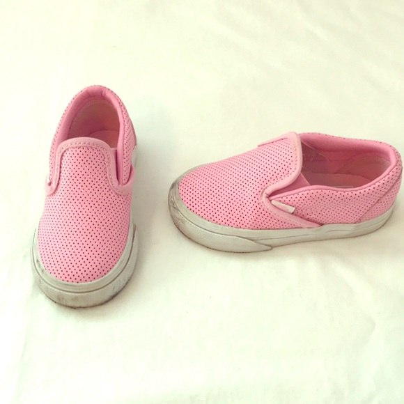 pink vans for little girls
